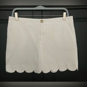 Lilly Pulitzer Colette Scalloped Mini Skort